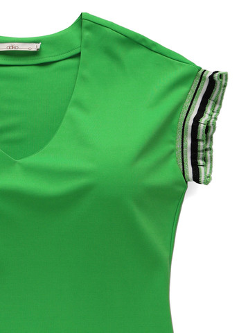 Зеленое кэжуал платье платье-футболка, силуэтная Aaiko однотонное