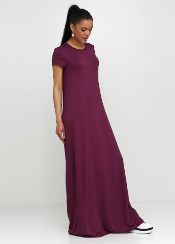 Фіолетова кежуал сукня сукня-футболка Jhiva