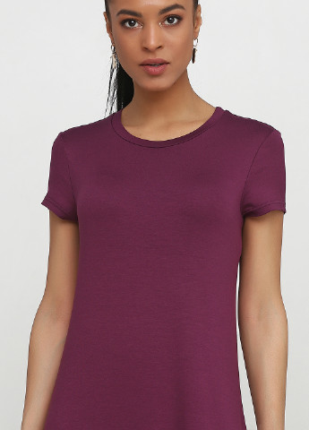 Фиолетовое кэжуал платье платье-футболка Jhiva