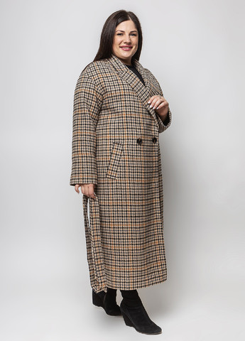 Комбіноване демісезонне Пальто оверсайз O`zona milano