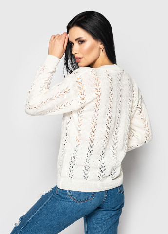Молочный демисезонный пуловер пуловер Larionoff
