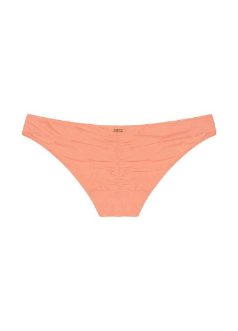 Персиковые купальные трусики-плавки однотонные Victoria's Secret