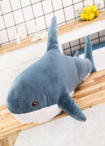 М'яка плюшева подушка-іграшка обіймашка акула Shark doll 50 см VTech (253518100)