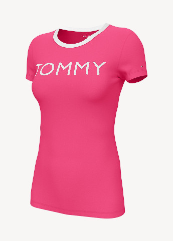 Рожева літня футболка Tommy Hilfiger