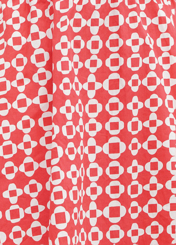 Червона кежуал сукня Boden з абстрактним візерунком