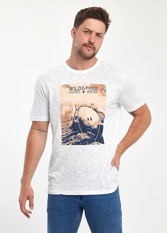Белая футболка Trend Collection