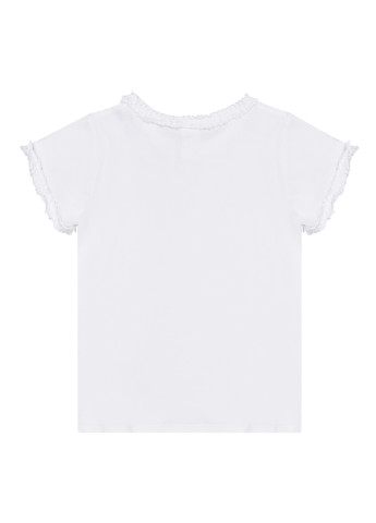 Белая летняя футболка H&M