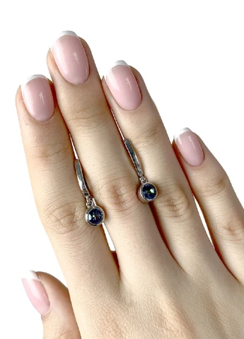 Серьги Silver Flame (152533402)