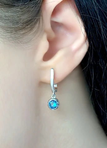 Серьги Silver Flame (152533402)