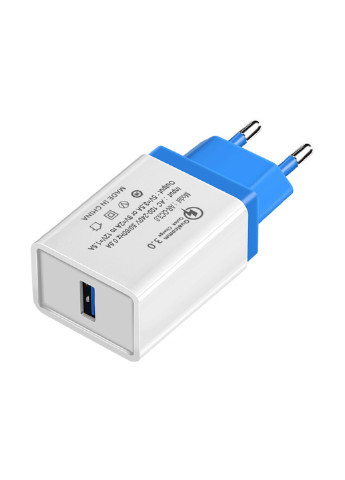 Сетевое зарядное устройство 1 USB, Qualcom 3.0, 3.5A Blue XoKo qc-100 (132504980)