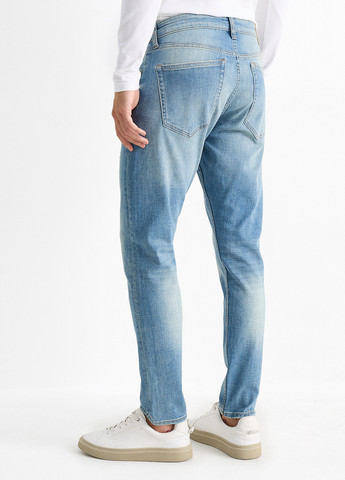 Светло-синие демисезонные слим джинсы C&A