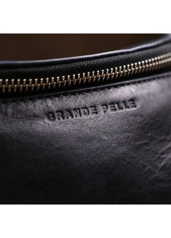 Кожаная бананка 26х13х7 см Grande Pelle (252415914)