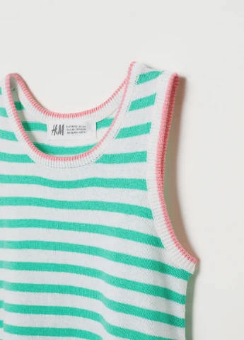 Бирюзовое платье H&M (119697053)