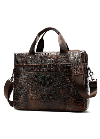 Мужская кожаная сумка 40х34х5,5 см Vintage (229459908)