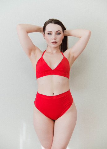 Червоний жіночий купальник Fashion