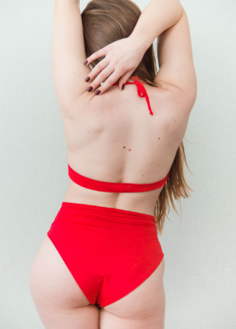 Красный женский купальник Fashion