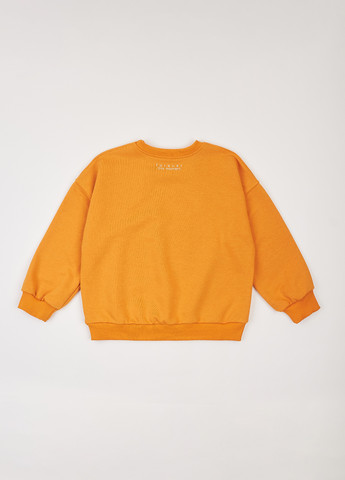 Жовтий світшот Фламинго однотонний без декору (303366778)