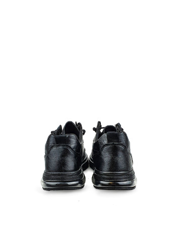 Туфлі чоловічі повсякденні демісезонні з екошкіри чорні Fashion туфли (252453320)