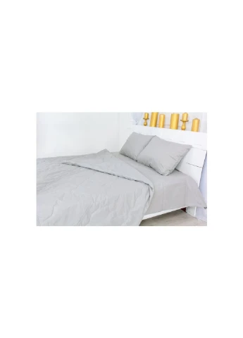 Ковдра MirSon Літній комплект №2619 EcoSilk 16-5703 Light Gray ковдра 110x (2200003107074) No Brand (254009134)