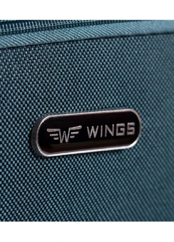 Чемодан тканевый большой 2 колеса Wings 1601 (233581348)