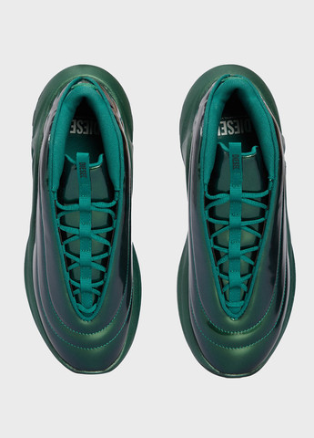 Зеленые всесезонные кроссовки Diesel