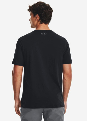 Чорна футболка 1379451-001 Under Armour BIG LOGO FILL SS