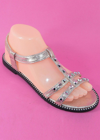 Кэжуал сандалии No Brand на резинке