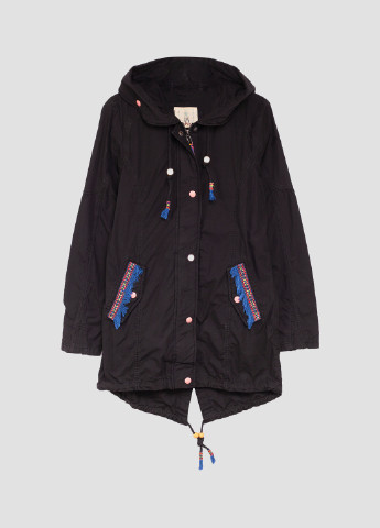 Чорна демісезонна куртка myMO