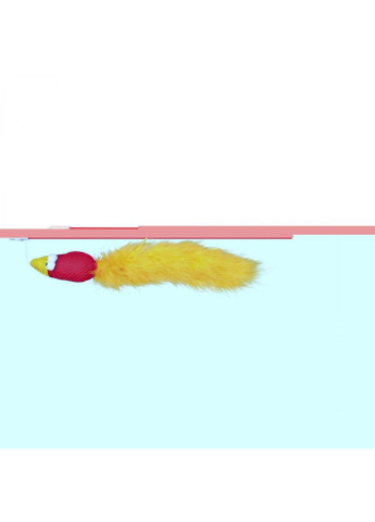 Игрушка для кошек Палочка с птичкой и перьями 50 см (4011905452890) Trixie (254067120)
