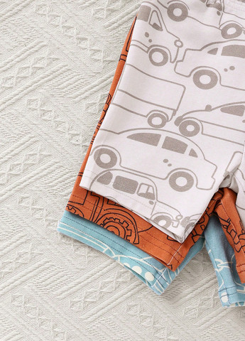 Комбинированная всесезон пижама (футболка, шорты)(3 шт.) футболка + шорты SHEIN