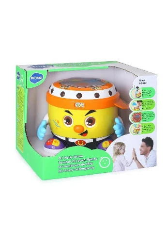 Іграшка Веселий барабан 18,5х18,5х15 см Hola Toys (228856462)