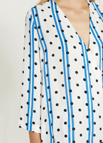 Біла блуза на запах KOTON