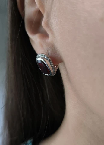 Серьги Silver Flame (354214683)