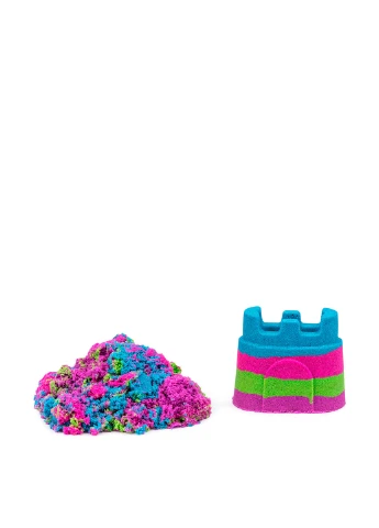Песок для детского творчества - МИНИ-КРЕПОСТЬ (разноцветный, 141 g) Kinetic Sand (200823362)