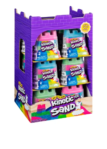 Песок для детского творчества - МИНИ-КРЕПОСТЬ (разноцветный, 141 g) Kinetic Sand (200823362)