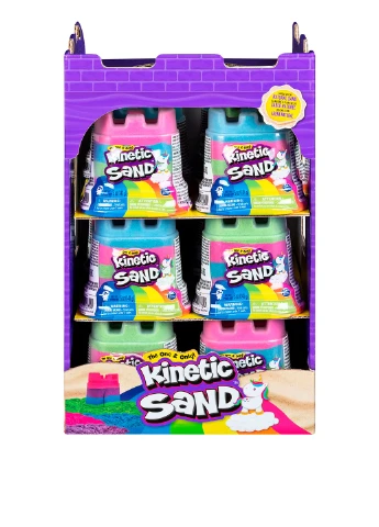 Песок для детского творчества - МИНИ-КРЕПОСТЬ (разноцветный, 141 g) Kinetic Sand (200823362)