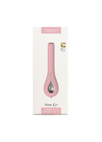 Інтелектуальний вібратор із камерою Siime Eye Pale Pink Svakom (254734326)