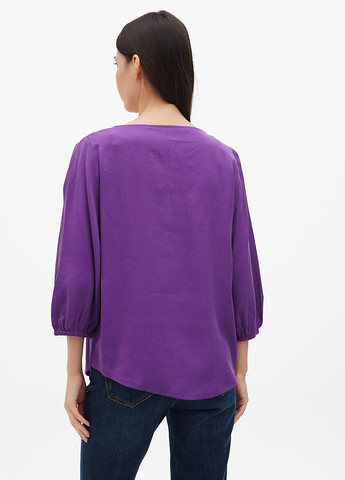 Фиолетовая демисезонная блуза Comma