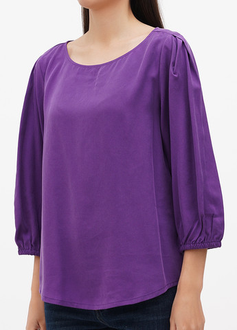 Фіолетова демісезонна блуза Comma