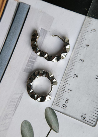 Серьги Silver Flame (354214672)