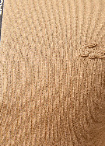 Світло-коричневий демісезонний светр Lacoste