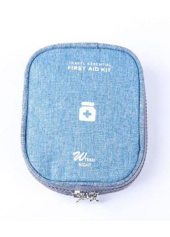 Аптечка сумка органайзер для медикаментов для путешествий для дома 14х11х3 см (473260-Prob) Синяя Unbranded (254206921)