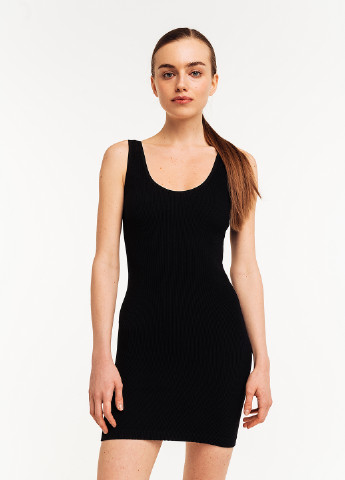 Чорна кежуал сукня футляр, сукня-майка befree