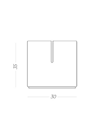 Захисні накладки для ніжок меблів квадратні силіконові, 3-3,5 см MVM (250019532)