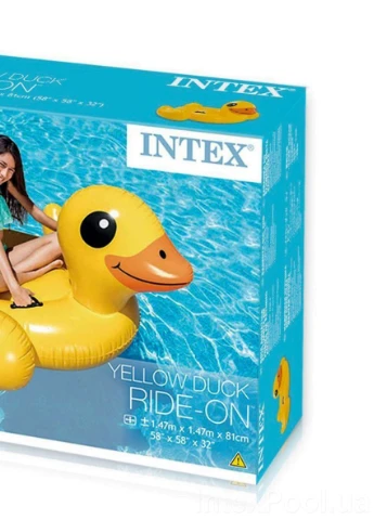 Надувний пліт «Качка» Intex (237626838)