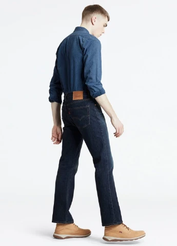 Синие демисезонные джинсы Levi's