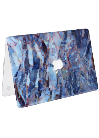 Чехол пластиковый для Apple MacBook Pro 15 A1707 / A1990 Голубой Мрамор (Blue Marble) (9649-1910) MobiPrint (218539704)