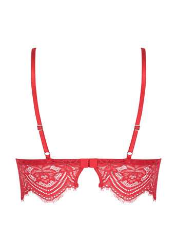 Червоний бралетт бюстгальтер Hunkemoller без кісточок поліамід
