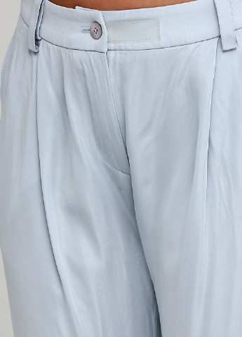 Голубые кэжуал летние зауженные брюки Podolyan