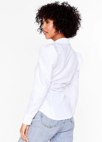 Біла блуза Nasty Gal